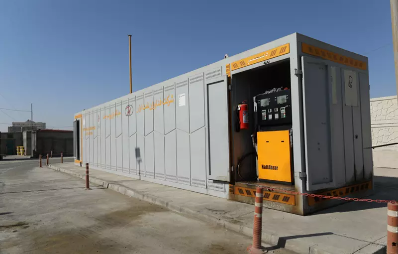 خرید و نصب جایگاه سوخت کانتینری سیار ۳۶ هزار لیتری در توقفگاه اتوبوس با هزینه ۳۵ میلیارد ریال 